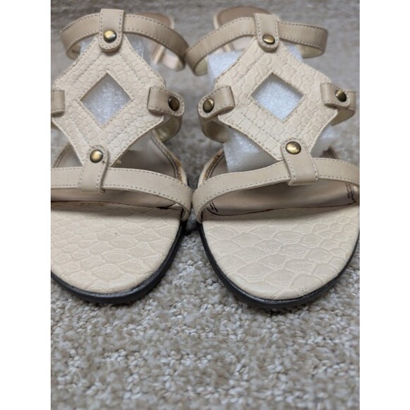 Life Stride Kona Sandals Women's 8 1/2 45367252 Tan 3" Pumps - Picture 7 of 14